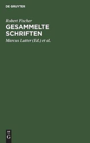 Cover image for Gesammelte Schriften
