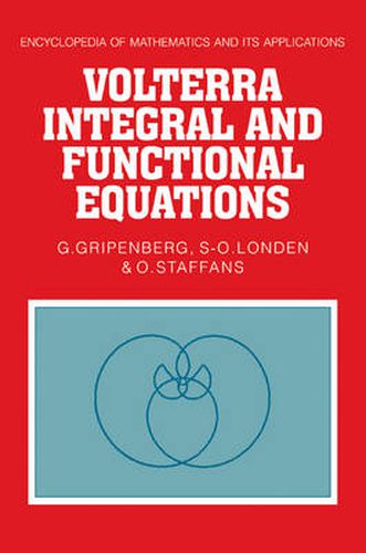 Cover image for Volterra Integral and Functional Equations