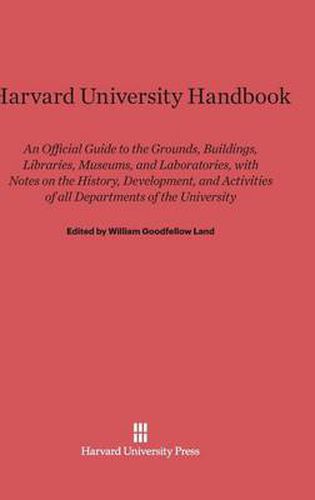 Harvard University Handbook