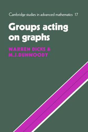 Cover image for Groups Acting on Graphs