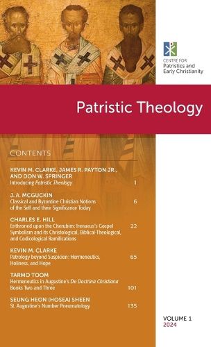 Cover image for Patristic Theology, Volume 1