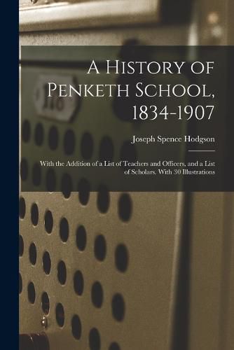 Cover image for A History of Penketh School, 1834-1907