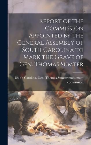 Cover image for Report of the Commission Appointed by the General Assembly of South Carolina to Mark the Grave of Gen. Thomas Sumter