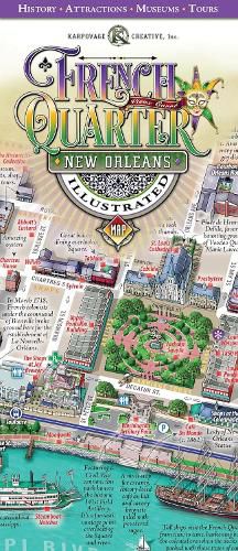Cover image for French Quarter New Orleans Illustrated Map