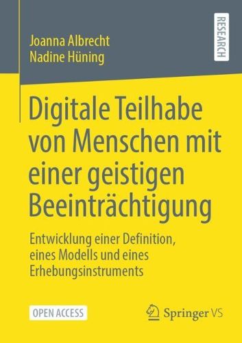 Cover image for Digitale Teilhabe von Menschen mit einer geistigen Beeintraechtigung