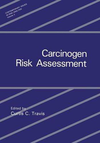 Cover image for Carcinogen Risk Assessment