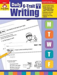 Cover image for Daily 6-Trait Writing, Grade 1 Teacher Edition