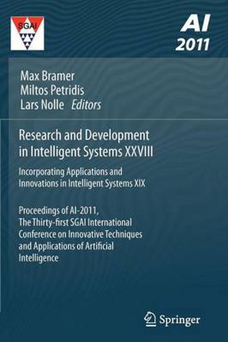 Cover image for Research and Development in Intelligent Systems XXVIII: Research and Development in Intelligent Systems XXVII Incorporating Applications and Innovations in Intelligent Systems XIX