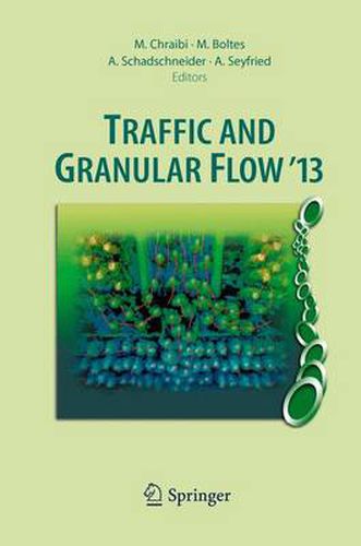 Cover image for Traffic and Granular Flow '13