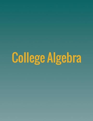 Cover image for College Algebra