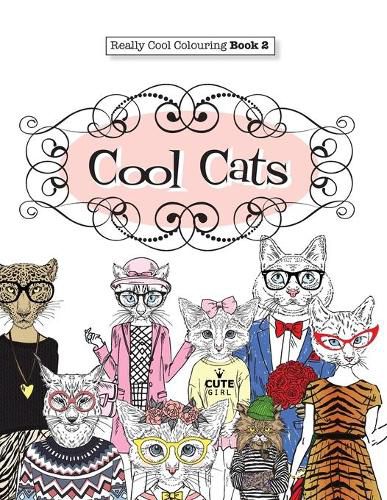 Cover image for Really COOL Colouring Book 2: Cool Cats