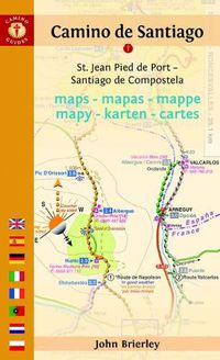 Cover image for Camino de Santiago Maps (Camino Frances): St. Jean Pied de Port - Santiago de Compostela