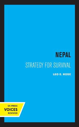 Cover image for Nepal: Strategy for Survival