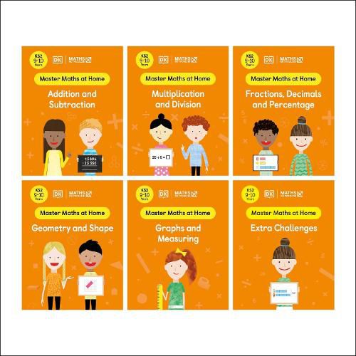 Maths - No Problem! Collection of 6 Workbooks, Ages 9-10 (Key Stage 2)