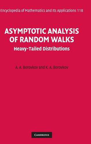 Cover image for Asymptotic Analysis of Random Walks: Heavy-Tailed Distributions