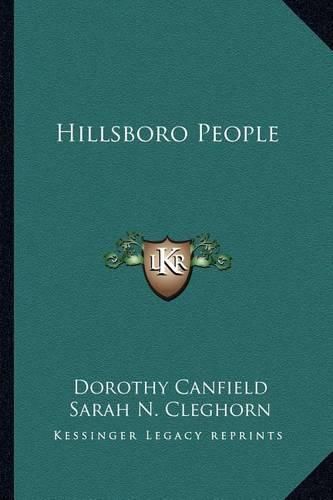 Cover image for Hillsboro People