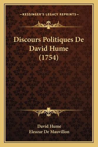 Discours Politiques de David Hume (1754)