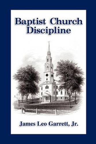 Cover image for Baptisit Church Discipline