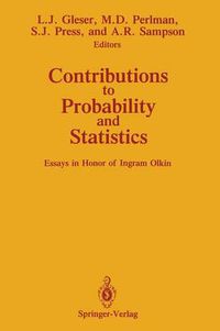 Cover image for Contributions to Probability and Statistics: Essays in Honor of Ingram Olkin