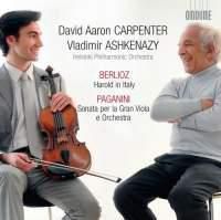 Cover image for Berlioz Harold In Italy Benedict And Beatrice Overture Paganini Sonate Per La Gran Viola E Orchestra