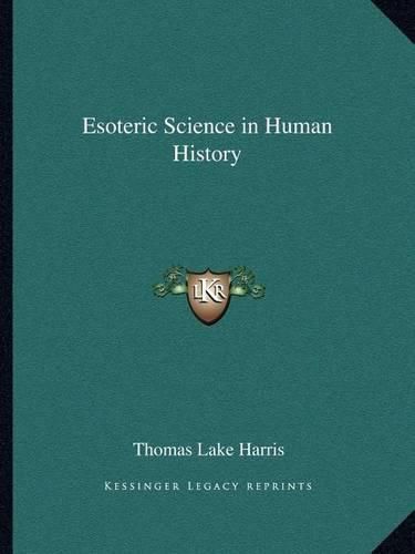 Esoteric Science in Human History