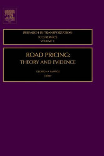 Cover image for Road Pricing: Theory and Evidence