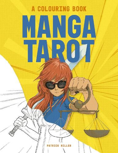 Cover image for Manga Tarot: A Colouring Book