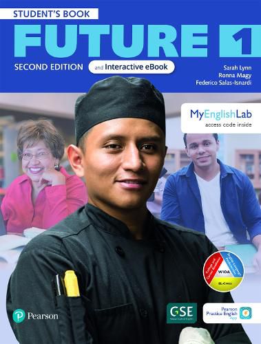 Cover image for Future 2ed Level 1 Student Book & Interactive eBook with MyEnglishLab & App