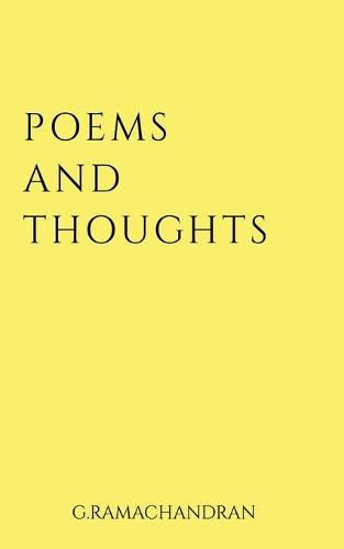 Cover image for Poems & Thoughts