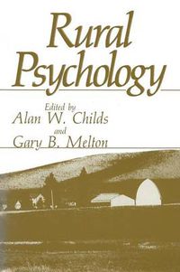 Cover image for Rural Psychology