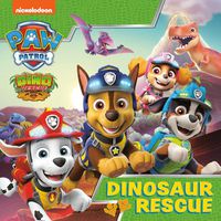 Cover image for Paw Patrol Picture Book - Dinosaur Rescue