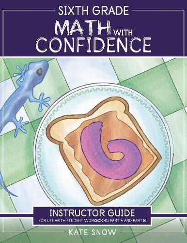 Cover image for Sixth Grade Math with Confidence Instructor Guide