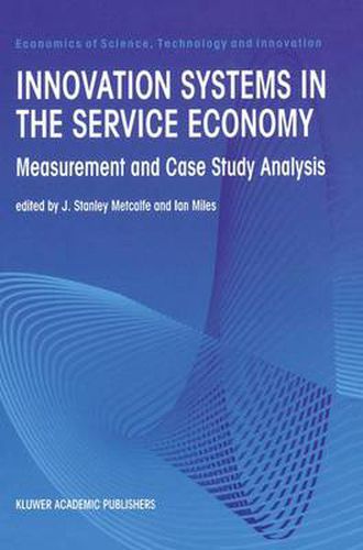 Cover image for Innovation Systems in the Service Economy: Measurement and Case Study Analysis