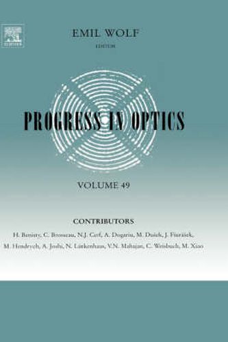 Cover image for Progress in Optics