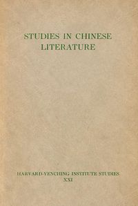 Cover image for Studies in Chinese Literature