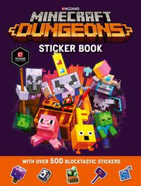 Cover image for Minecraft Dungeons Sticker Book