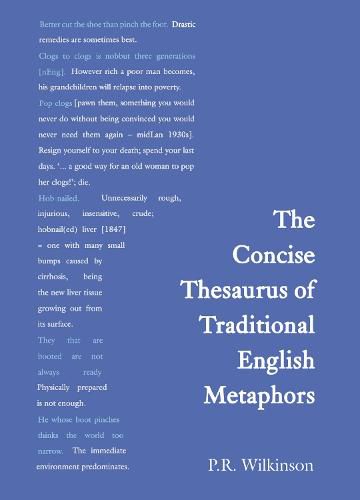 Cover image for The Concise Thesaurus of Traditional English Metaphors