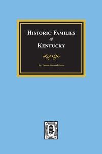 Cover image for Historic Families of Kentucky