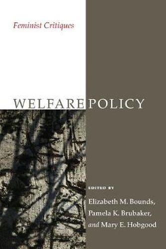 Cover image for Welfare Policy: Feminist Critiques