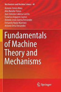 Cover image for Fundamentals of Machine Theory and Mechanisms