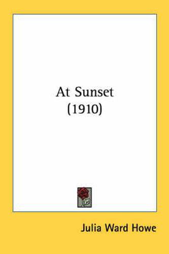 Cover image for At Sunset (1910)