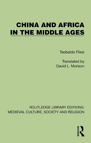 Cover image for China and Africa in the Middle Ages