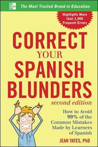 Cover image for Correct Your Spanish Blunders