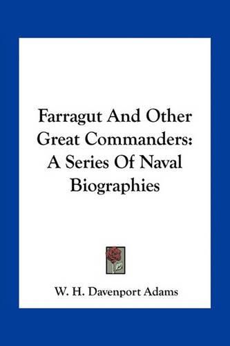 Cover image for Farragut And Other Great Commanders