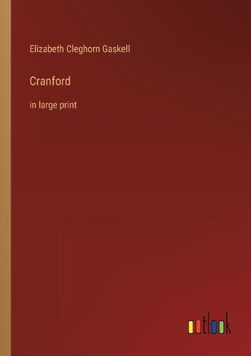 Cover image for Cranford