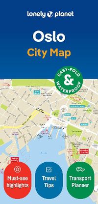 Cover image for Lonely Planet Oslo City Map