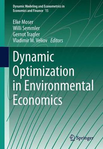 Cover image for Dynamic Optimization in Environmental Economics