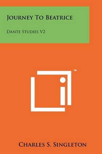 Cover image for Journey to Beatrice: Dante Studies V2