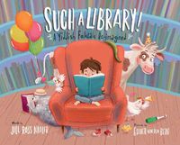 Cover image for Such a Library!: A Yiddish Folktale Reimagined