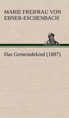 Cover image for Das Gemeindekind (1887)